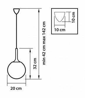 Подвесной светильник Lightstar Globo 813021 в Кунгуре - kungur.mebel24.online | фото 3