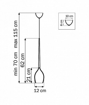 Подвесной светильник Lightstar Meta 807117 в Кунгуре - kungur.mebel24.online | фото 3