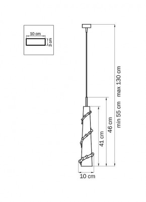 Подвесной светильник Lightstar Petalo 804310 в Кунгуре - kungur.mebel24.online | фото 4