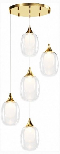 Подвесной светильник Maytoni Aura MOD016PL-05BS в Кунгуре - kungur.mebel24.online | фото