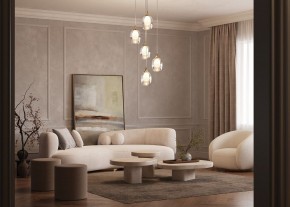 Подвесной светильник Maytoni Aura MOD016PL-05BS в Кунгуре - kungur.mebel24.online | фото 4