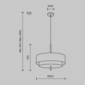 Подвесной светильник Maytoni Bergamo MOD613PL-05W1 в Кунгуре - kungur.mebel24.online | фото 4