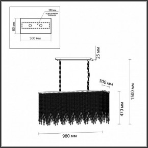 Подвесной светильник Odeon Light Chokka 5028/9A в Кунгуре - kungur.mebel24.online | фото 5