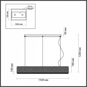 Подвесной светильник Odeon Light Panta 4927/60L в Кунгуре - kungur.mebel24.online | фото 5