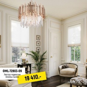 Подвесной светильник Omnilux Carisio OML-72803-09 в Кунгуре - kungur.mebel24.online | фото 3