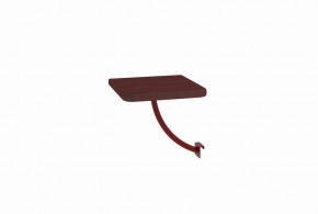 Полка прикроватная квадратная (МилСон) в Кунгуре - kungur.mebel24.online | фото 8