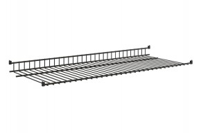 Полка сотовая L895 (черный муар) в Кунгуре - kungur.mebel24.online | фото
