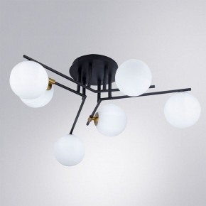Потолочная люстра Arte Lamp Gemini A2243PL-6BK в Кунгуре - kungur.mebel24.online | фото 2
