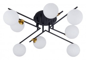 Потолочная люстра Arte Lamp Gemini A2243PL-8BK в Кунгуре - kungur.mebel24.online | фото