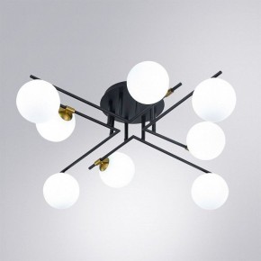 Потолочная люстра Arte Lamp Gemini A2243PL-8BK в Кунгуре - kungur.mebel24.online | фото 2