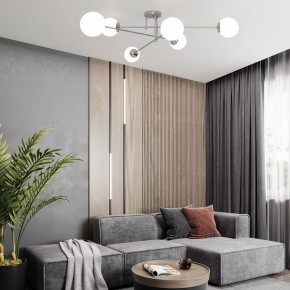 Потолочная люстра Eurosvet Netz 30181/6 хром в Кунгуре - kungur.mebel24.online | фото 4