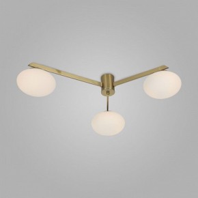 Потолочная люстра Eurosvet Opaline 70220/3 латунь в Кунгуре - kungur.mebel24.online | фото
