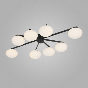 Потолочная люстра Eurosvet Opaline 70220/8 черный в Кунгуре - kungur.mebel24.online | фото