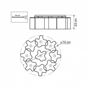 Потолочная люстра Lightstar Nubi 802090 в Кунгуре - kungur.mebel24.online | фото 5