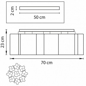 Потолочная люстра Lightstar Nubi 802093 в Кунгуре - kungur.mebel24.online | фото 2