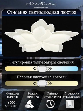 Потолочная люстра Natali Kovaltseva Effect LED LAMPS 81118 в Кунгуре - kungur.mebel24.online | фото 6