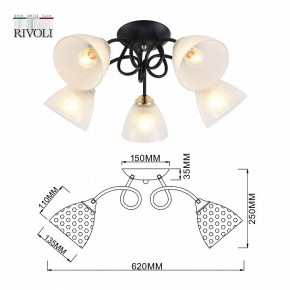 Потолочная люстра Rivoli Luiza Б0054904 в Кунгуре - kungur.mebel24.online | фото 6
