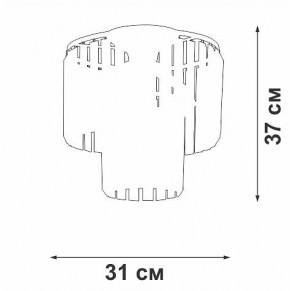 Потолочная люстра Vitaluce V5155 V5155-1/4PL в Кунгуре - kungur.mebel24.online | фото 4