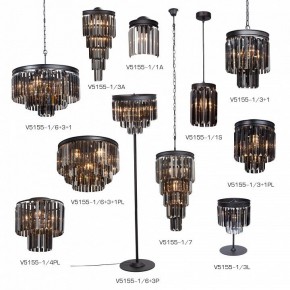 Потолочная люстра Vitaluce V5155 V5155-1/4PL в Кунгуре - kungur.mebel24.online | фото 5