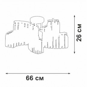 Потолочная люстра Vitaluce V5884 V5884-0/10PL в Кунгуре - kungur.mebel24.online | фото 4