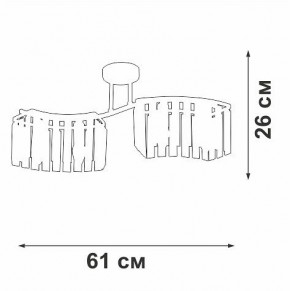 Потолочная люстра Vitaluce V5884 V5884-0/4PL в Кунгуре - kungur.mebel24.online | фото 4