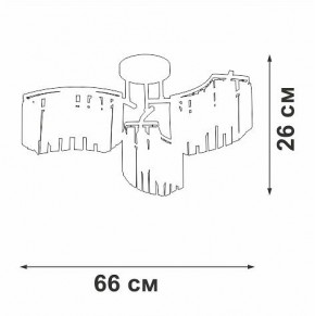 Потолочная люстра Vitaluce V5884 V5884-0/6PL в Кунгуре - kungur.mebel24.online | фото 3