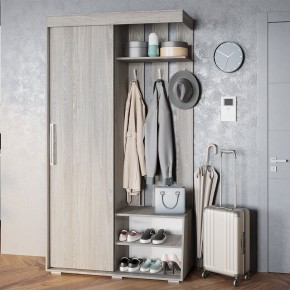 Прихожая Зара ПР-01 (ясень белый) в Кунгуре - kungur.mebel24.online | фото 3