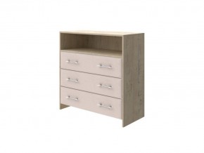 PROxSON Комод Varna (ЛДСП Бунратти+ткань Бунратти/Ultra Суфле) 90x40 в Кунгуре - kungur.mebel24.online | фото