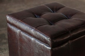 Пуф-сундук Модерна коричневая в Кунгуре - kungur.mebel24.online | фото 3