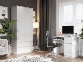 Шкаф 2-ств. с 2 ящиками "Бьянко" в Кунгуре - kungur.mebel24.online | фото 4