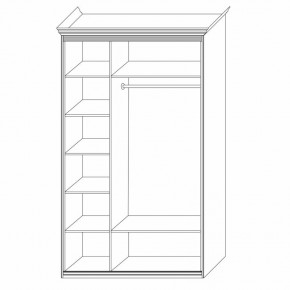 Шкаф 3-х дверный (корпус) Неаполь в Кунгуре - kungur.mebel24.online | фото 3