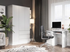 Шкаф 3-ств. с 3 ящиками "Бьянко" в Кунгуре - kungur.mebel24.online | фото 4