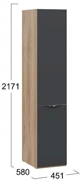 Шкаф для белья Глосс СМ-319.07.111 в Кунгуре - kungur.mebel24.online | фото 4