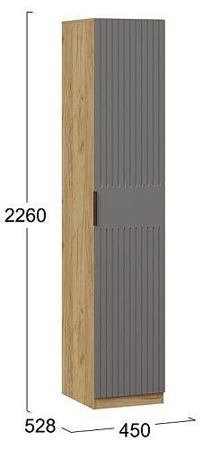 Шкаф для белья Хилтон в Кунгуре - kungur.mebel24.online | фото 4
