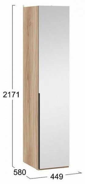 Шкаф для белья Порто СМ-393.07.002 в Кунгуре - kungur.mebel24.online | фото 4