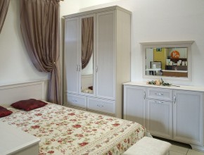Шкаф для одежды 4-х дверный с зеркалом Венеция 2 бодега в Кунгуре - kungur.mebel24.online | фото 4