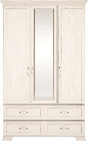 Шкаф для одежды с зеркалом 3-х дв Венеция 1 бодега в Кунгуре - kungur.mebel24.online | фото 1