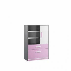 Шкаф книжный Кэнди КШ-2 Лаванда в Кунгуре - kungur.mebel24.online | фото