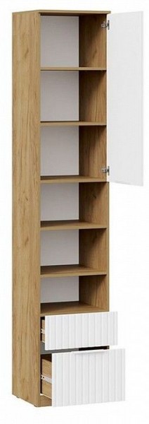Шкаф комбинированный Хилтон Исп. 2 в Кунгуре - kungur.mebel24.online | фото 2