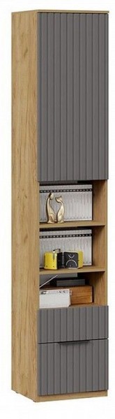 Шкаф комбинированный Хилтон Исп. 2 в Кунгуре - kungur.mebel24.online | фото 4
