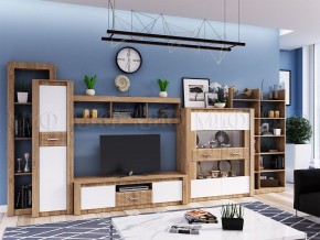 ТЕРРА Шкаф комбинированный (Белый глянец/дуб сонома) в Кунгуре - kungur.mebel24.online | фото 3
