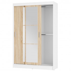 Шкаф-купе Денвер ШКК-03 (белый/сонома) в Кунгуре - kungur.mebel24.online | фото 3
