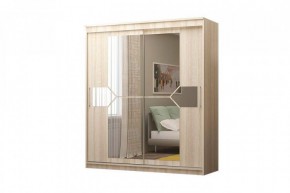 Шкаф-купе Фаворит 1.8 серия Альянс (дуб сонома) в Кунгуре - kungur.mebel24.online | фото