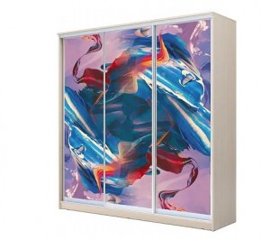 Шкаф-купе ХИТ 22-4-20-777 АБСТРАКЦИЯ №4 в Кунгуре - kungur.mebel24.online | фото