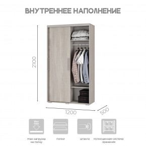 Шкаф-купе ШКК-11 (ясень белый) в Кунгуре - kungur.mebel24.online | фото 6