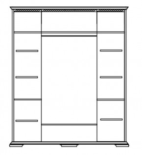 Шкаф Лика (ММ 137-01/04Б) без зеркал в Кунгуре - kungur.mebel24.online | фото 4