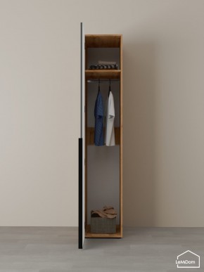 Шкаф Linnea MHR-1 2050х400х510 (ДВ-М 11.1.25) в Кунгуре - kungur.mebel24.online | фото 4