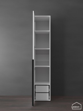 Шкаф Linnea MHR-1-3 2050х400х510 (Белый-М 11.1.2) в Кунгуре - kungur.mebel24.online | фото 7