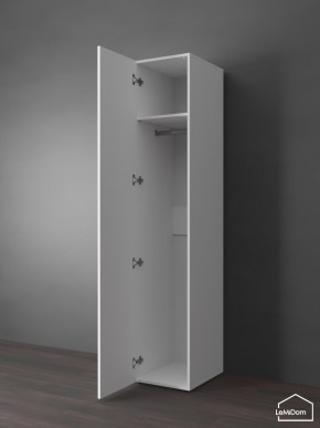 Шкаф Linnea MHR-1PO 2050х400х510 (Белый-М 11.1.1) в Кунгуре - kungur.mebel24.online | фото 4