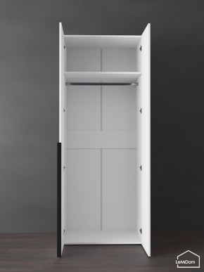 Шкаф Linnea MHR-2 2050х800х510 (Белый-М 11.1.1) в Кунгуре - kungur.mebel24.online | фото 4